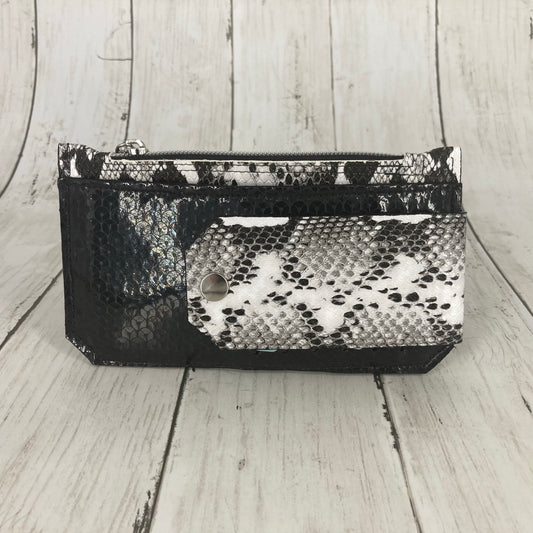 Purse Pal (B&W Snakeskin, Wide Strap)