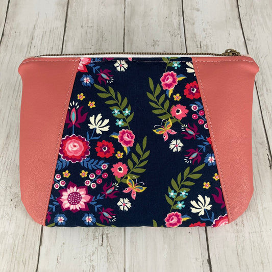 Sunshine Pouch (Floral, Pink)