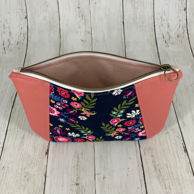 Sunshine Pouch (Floral, Pink)