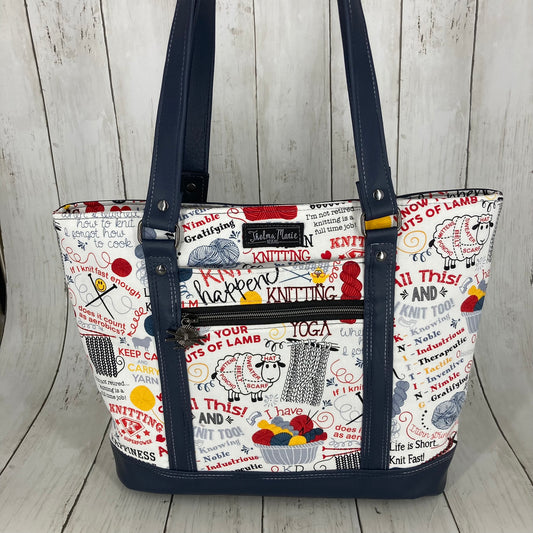 Bluebelle Tote (Knitting)