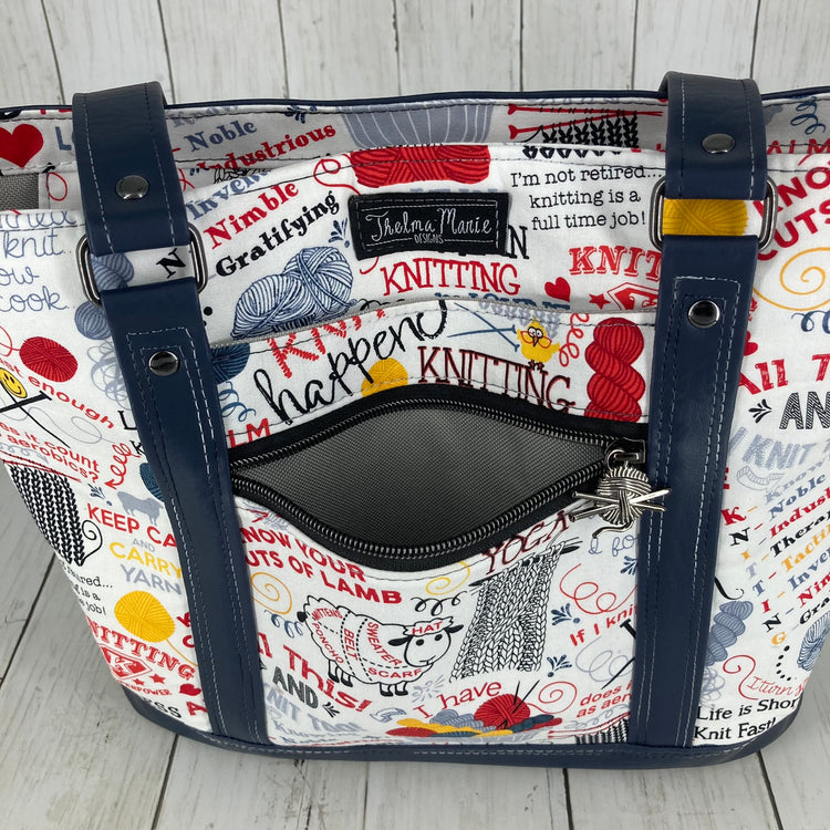 Bluebelle Tote (Knitting)