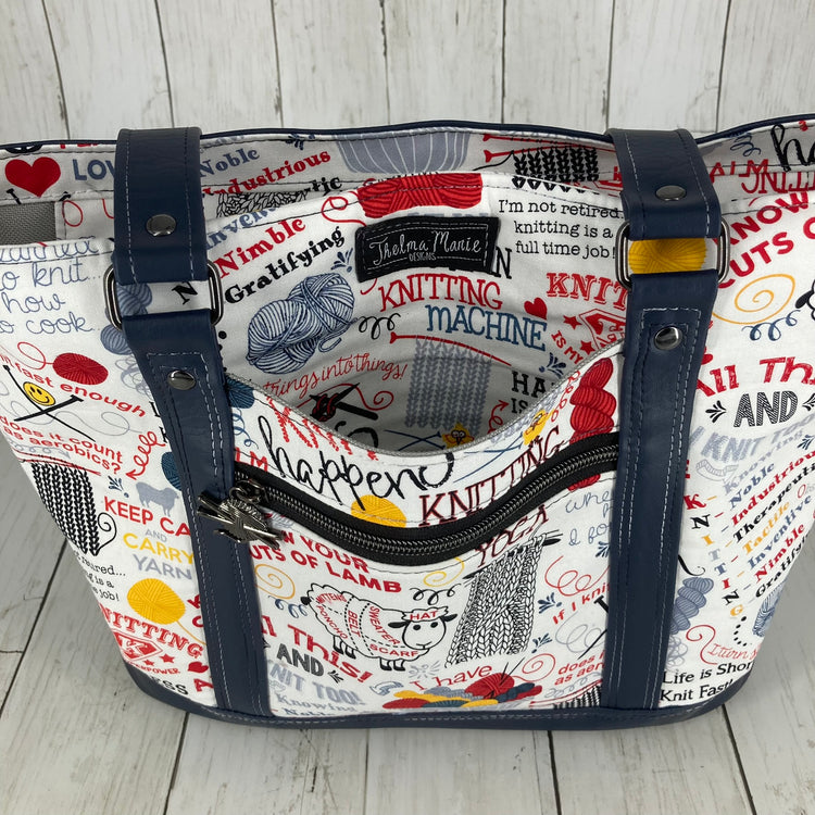 Bluebelle Tote (Knitting)