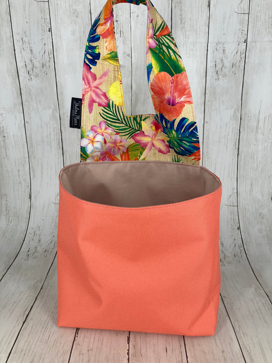 Car Trashcan Bag (Hibiscus)