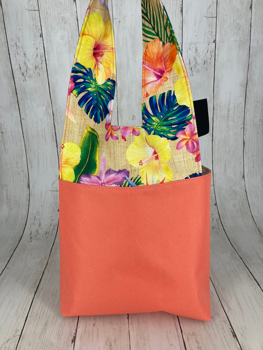 Car Trashcan Bag (Hibiscus)