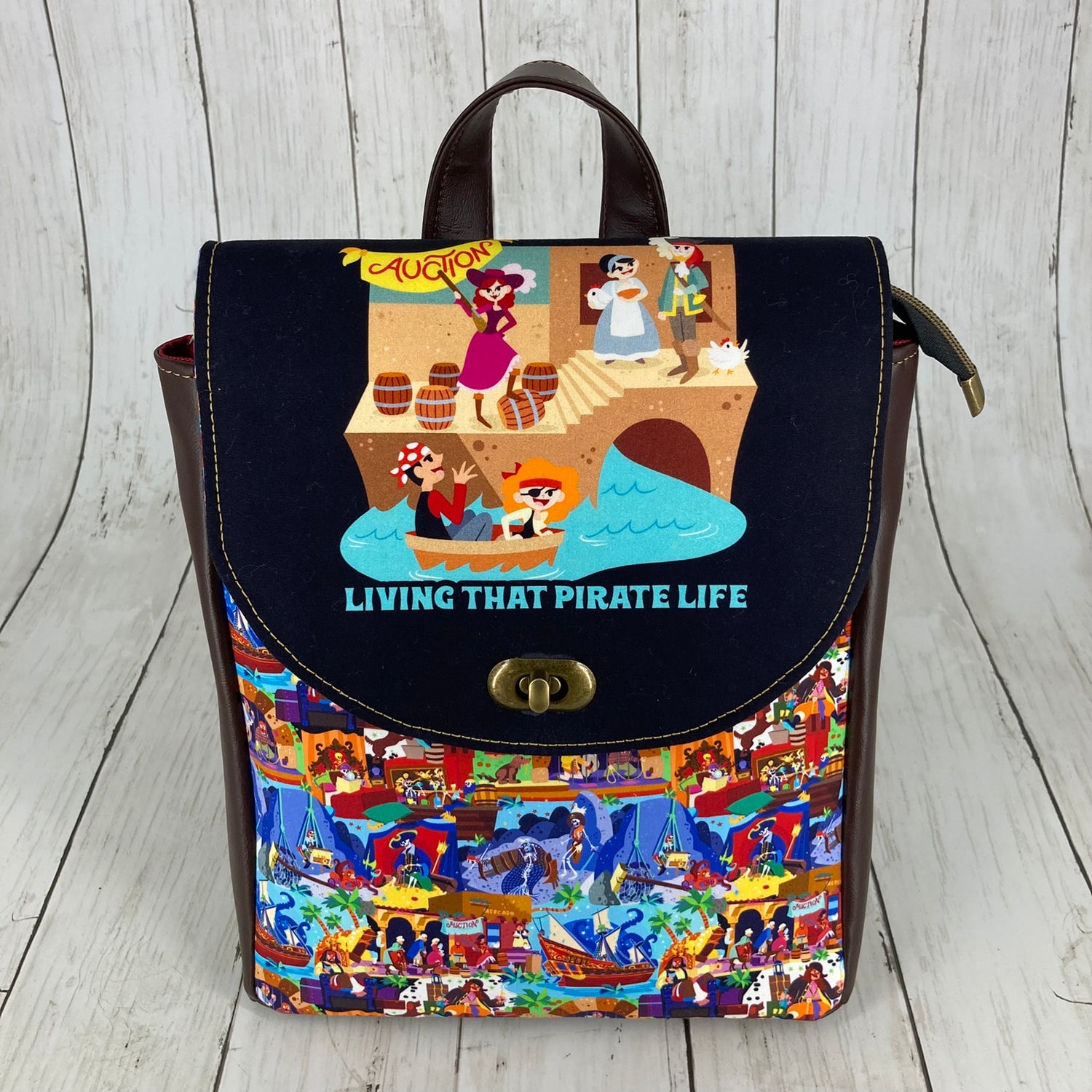 kara mini backpack sale Karvi Mini Backpack (Themepark Pirates) – Thelma Marie Designs