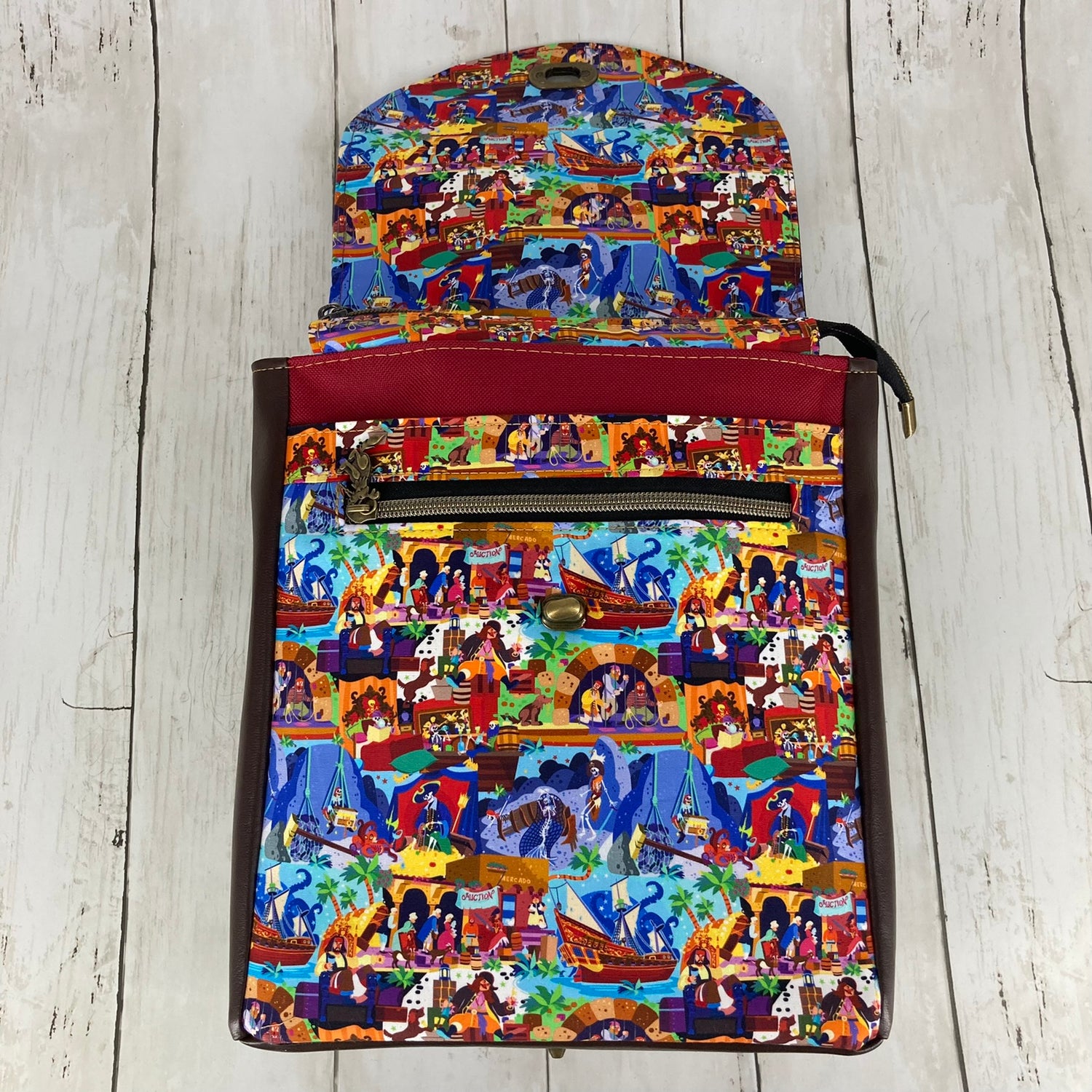 karvi mini backpack Karvi Mini Backpack (Themepark Pirates) – Thelma Marie Designs